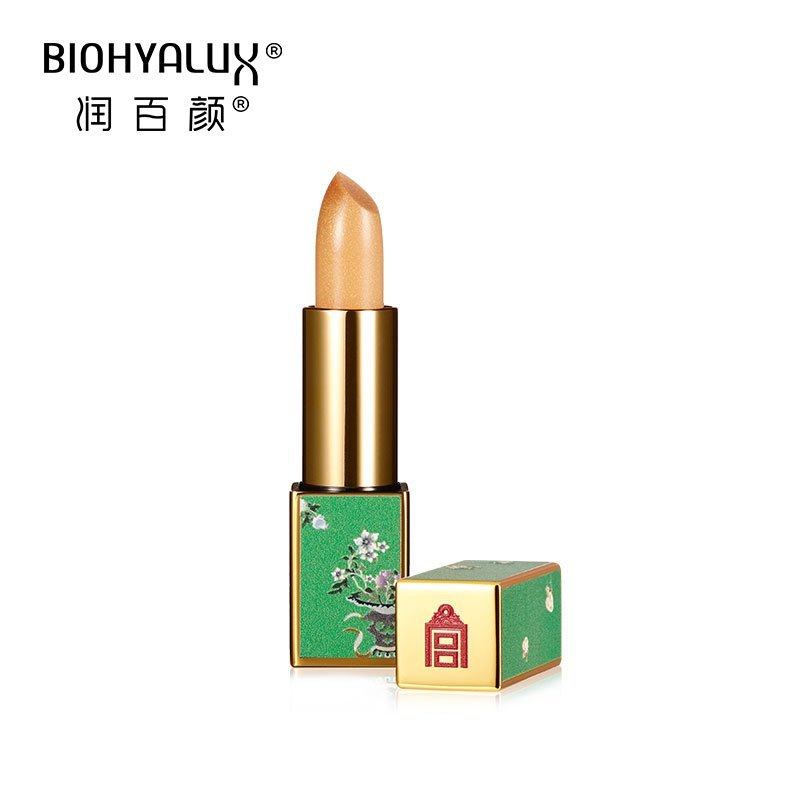 华熙生物润百颜故宫联名款玻尿酸口红唇膏变色人鱼姬滋润保湿