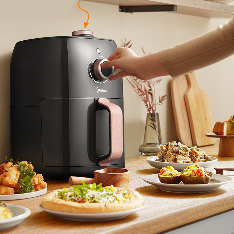 美的/Midea 空气炸锅 KZE3003TQ 机械控制 3L 1360W高清大图