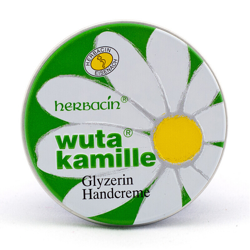 herbacin贺本清小甘菊经典护手霜圆罐20ml新包装新成份滋润营养各种