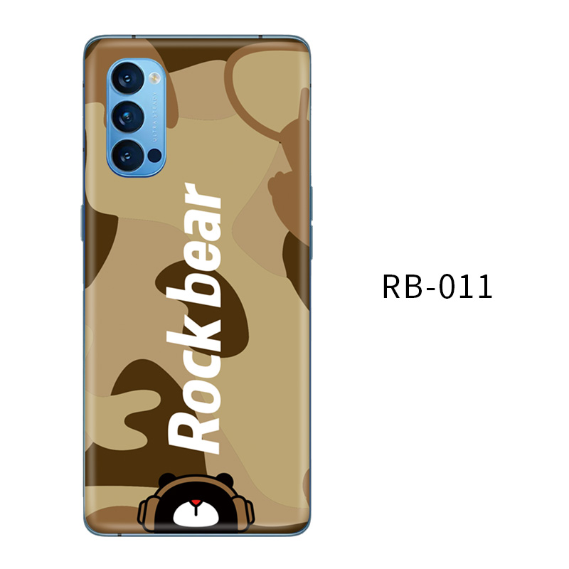 rock space 晶彩rock bear 背膜 5片装 S码 RB-012