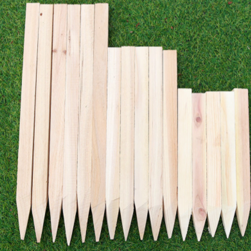 测绘木桩放线木桩测量木桩定点桩界桩木橛子3*50cm(单位:根)高清大图