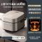 美的(Midea)赤炎臻香电饭煲3L家用2-3人钛釜电饭锅上下双IH热源包裹式加热饭多功能补贴SFB3021H