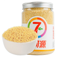 七河源有机大黄米1kg 无添加 黍米 黄黏米 粽子米 东北 五谷 杂粮 真空装 大米伴侣