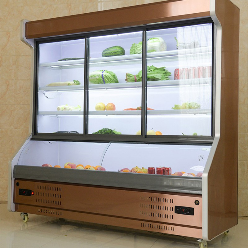 友田youtian商用点菜柜冷藏冷冻冰柜饭店麻辣烫烧烤串串大型展示陈列