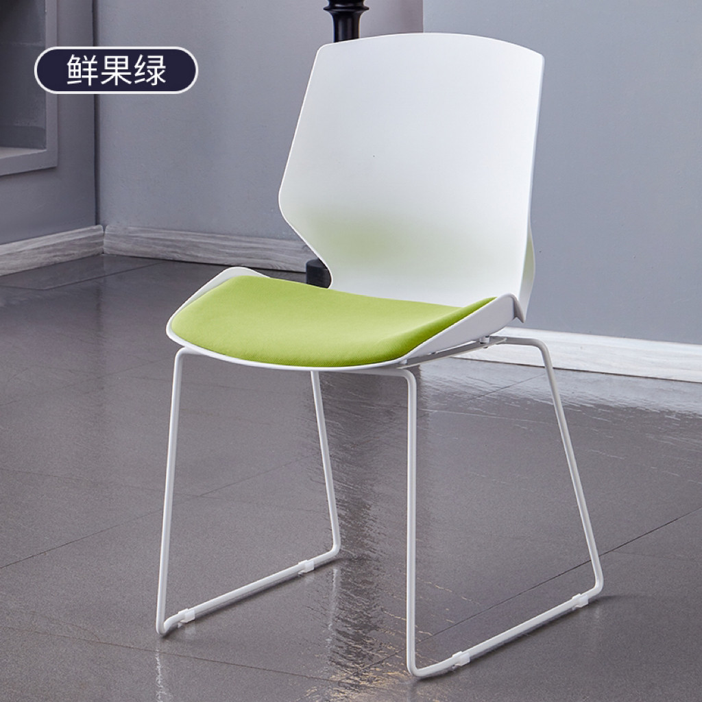 德诚和(DECHENGHE)可叠摞休闲椅简约时尚椅子 彩色椅高清大图