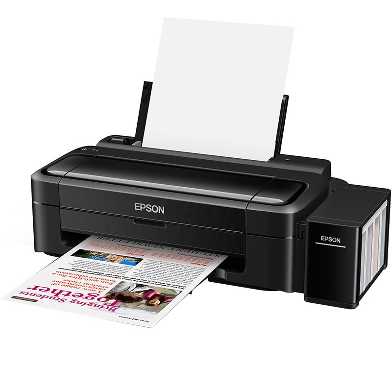 爱普生(EPSON) L130原装连供墨仓式家用学习办公照片打印机小型原装连供照片打印机标配