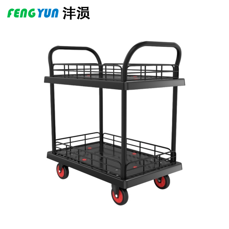 沣涢 手推车 平板车 480*720*820mm 个高清大图