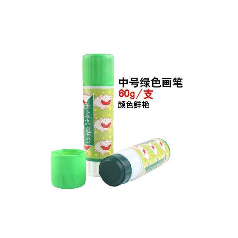 猪用记号蜡笔记号笔画笔红绿蓝三色猪身防水兽用画笔标记蜡笔