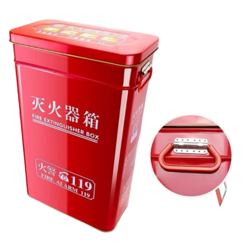 在宥 消防灭火器箱 规格:4kg*2 (单位:个)高清大图