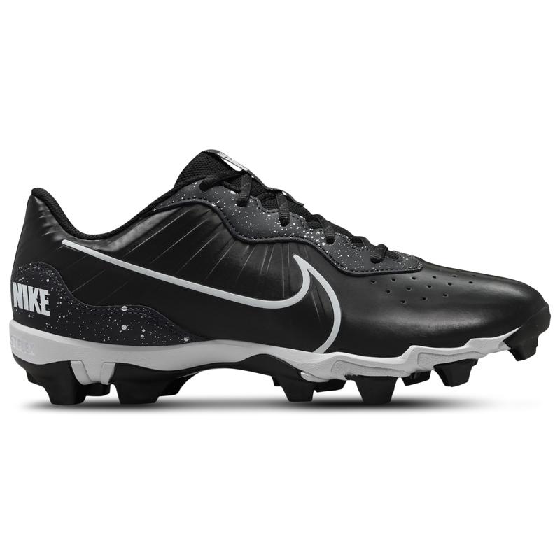 耐克(NIKE)棒球鞋男透气舒适缓震防滑训练竞速运动鞋 Black/White/Dark_Smoke_Grey 42