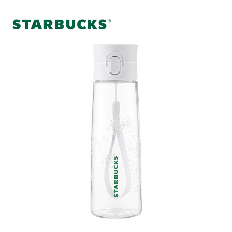 星巴克(Starbucks)11149723星芒闪耀款便携弹跳杯680ml