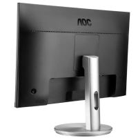 AOC I2490VXH5/BS 23.8英寸 IPS广视角窄边框可壁挂HDMI液晶显示器 银黑色