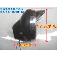 澳派电动三轮车大灯前大灯LED强光大灯5W与6W12V-80V聚光通用