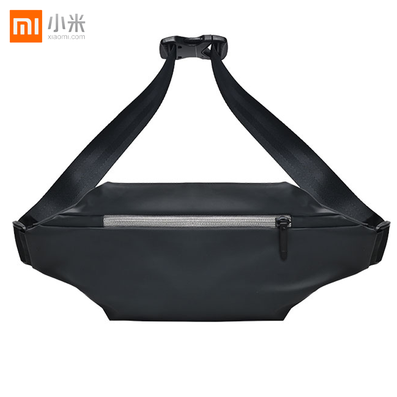 小米多功能运动休闲胸包男士单肩包斜跨包实用迷你运动腰包手提包