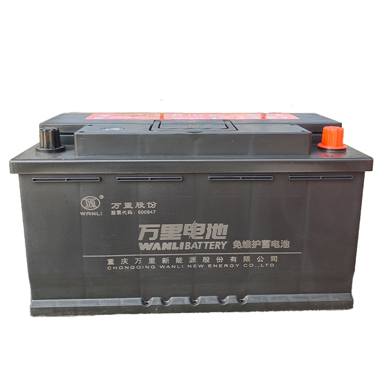 万里 WANLI免维护系列蓄电池6-QW-100min(800)12v 100Ah 800A (20-100)