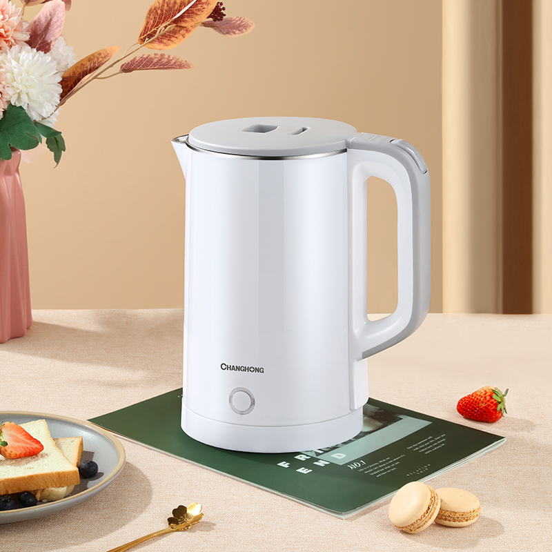 长虹电热水壶自动断电保温一体烧水壶家用大容量宿舍304泡茶专用