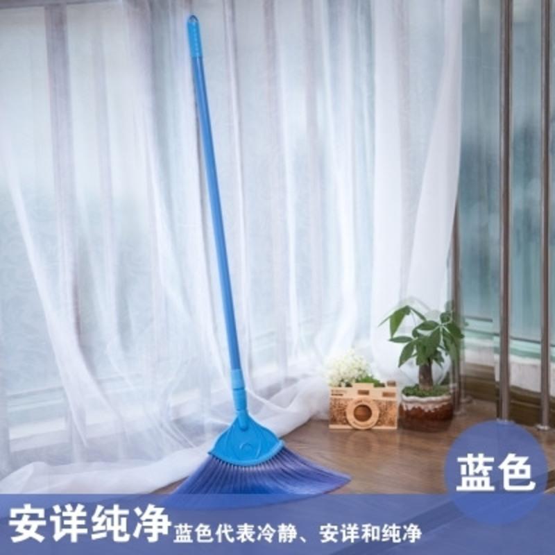 蓝色鸡毛掸子(不带杆) 扫把加长刷蜘蛛网除尘2米工具屋顶天花板清洁扫帚杆伸缩笤帚屋顶