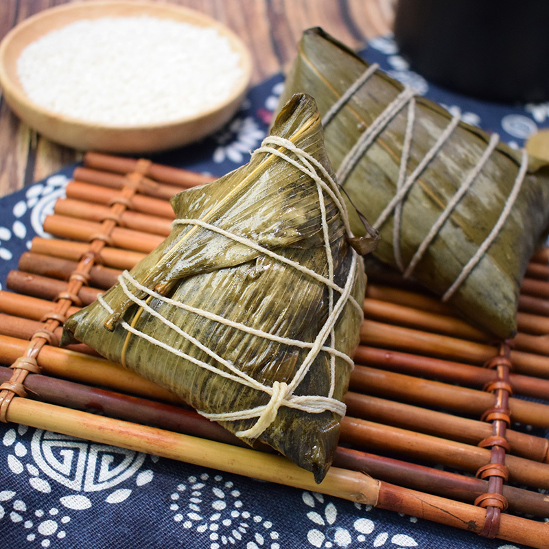 黄富兴粽子 黄富兴手工传统大肉粽手工制作苏州特产200g*2只装【价格
