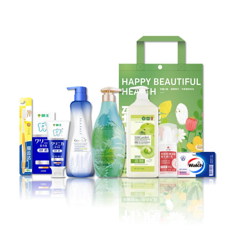 狮王 绿色溪谷甄选套装 个护清洁综合礼袋 25XJ102