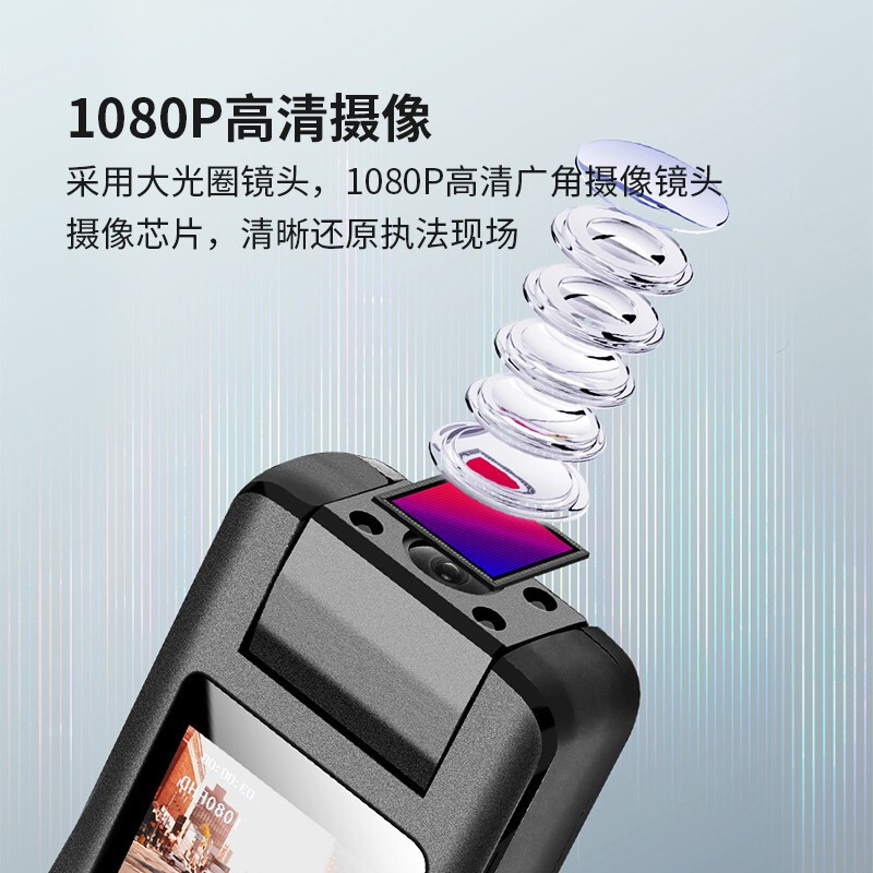 爱国者(aigo)DSJ-S11执法记录仪 4000万像素便携小型录音记录仪 64G高清大图