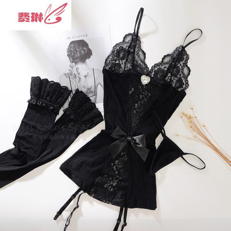 性感透视紧身连体吊袜带套装情趣内衣用品兔子猫女郎制服丝袜费琳
