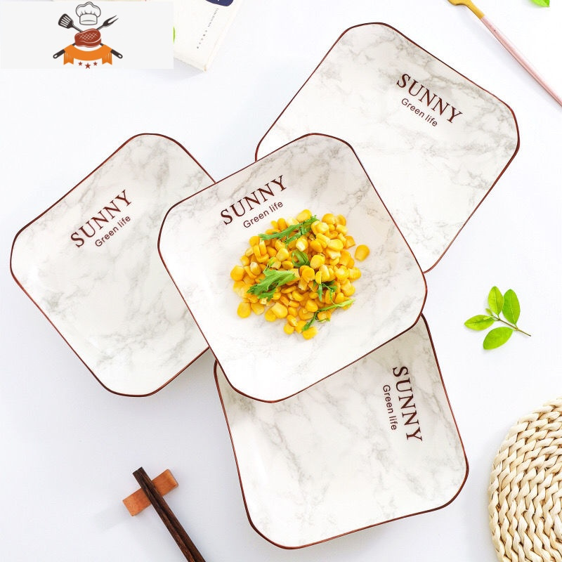 陶瓷碗盘套装饭碗菜盘家用面碗汤碗圆盘组合餐具盘子碗碟筷勺套餐 敬平