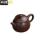 三维工匠紫砂壶半手工茶壶西施壶过滤小泡茶壶功夫茶壶陶瓷茶具茶道140 紫色