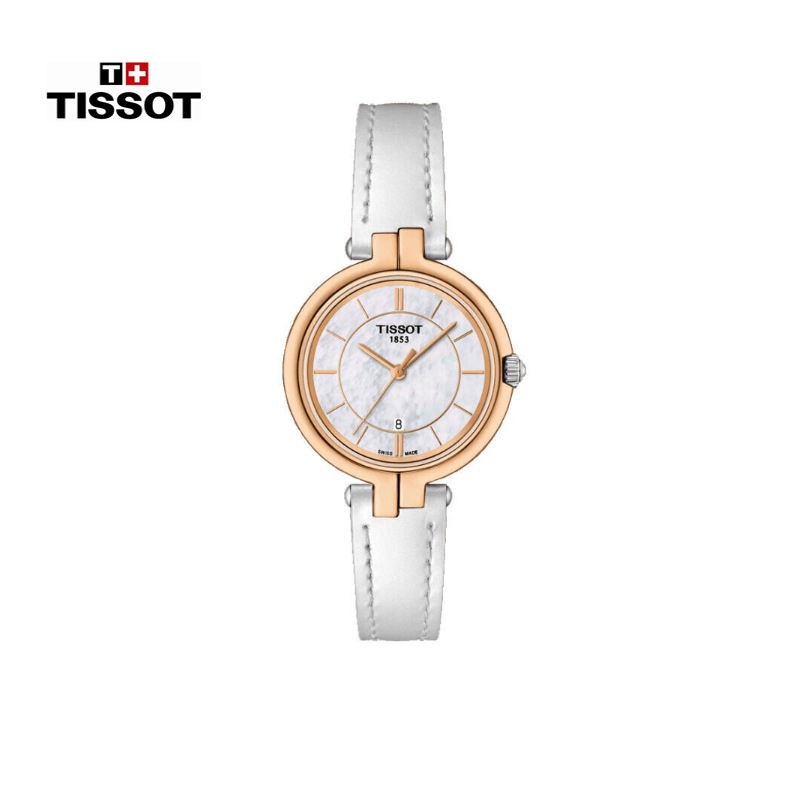 天梭(TISSOT) 弗拉明戈系列2019女士手表 瑞士品牌时尚休闲商务石英表女 T094.210.26.111.01
