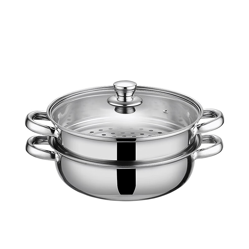伊弗勒 EFSS-S012 双层加厚汤蒸锅28cm