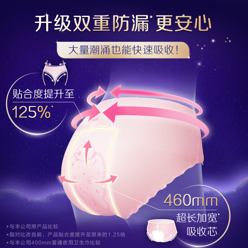 花王乐而雅晚安裤2片(M-L码)高清大图