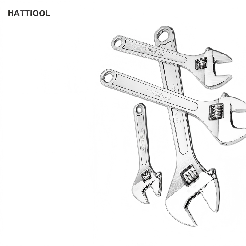 HATTIOOL活动扳手100MM(个)高清大图