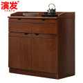 演发 茶水柜胡桃色