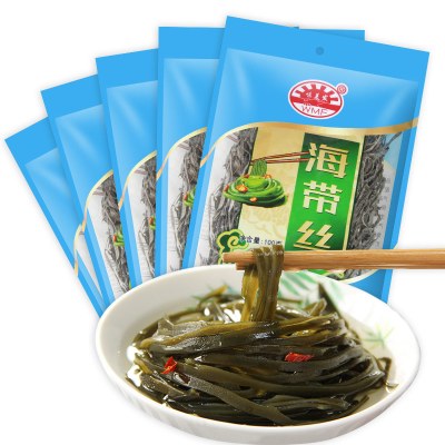 味美发 海产干货 海带丝100gX5袋 昆布丝凉拌煲汤食材