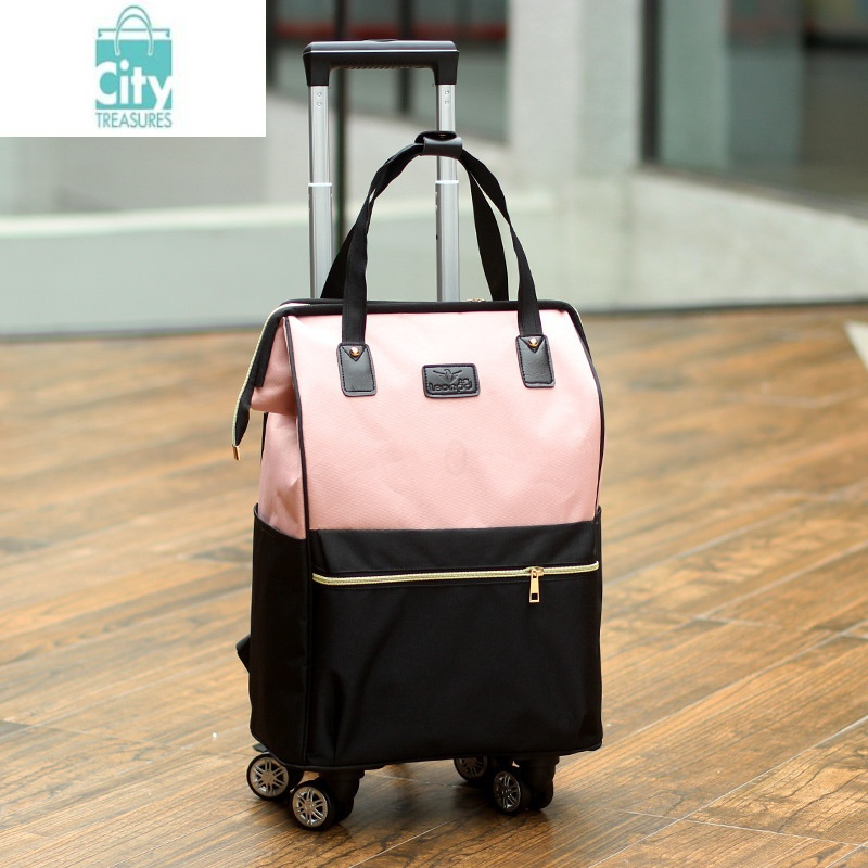 bangdou短途旅游包大容量行李袋登机拉杆箱女轻便旅行袋出差男行李子