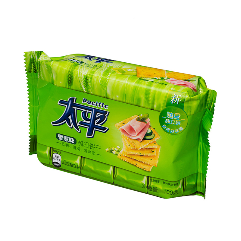 太平 梳打饼干 香葱口味100g(新旧包装随机发货)