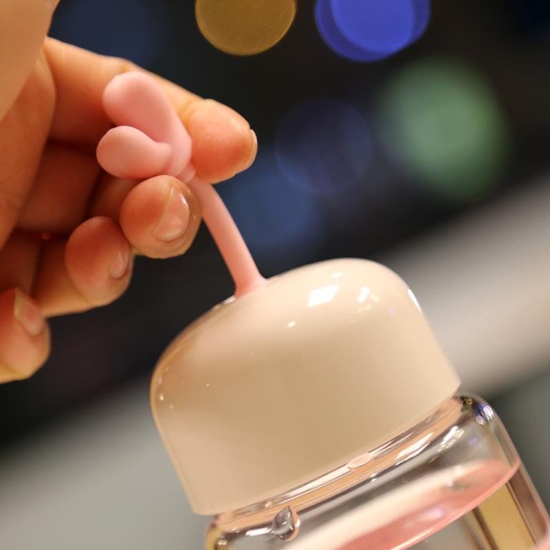 玻璃杯软妹小清新超萌可爱小仙女水杯迷你便携小巧高颜值随手杯小仙女