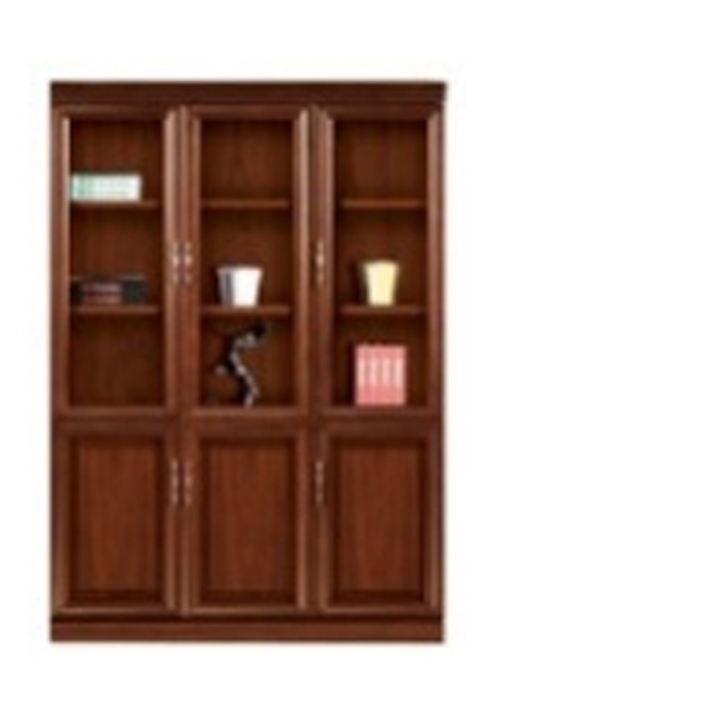 大央文件柜SG-203 1350W*430D*2000H 书架落地置物架客厅家用靠墙收纳柜子储物柜办公室文件柜简易书高清大图