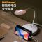圆台灯-4插位2Usb 3.8米 插座多功能护眼台灯usb智能插排带线插板学生桌面学习创意插线板