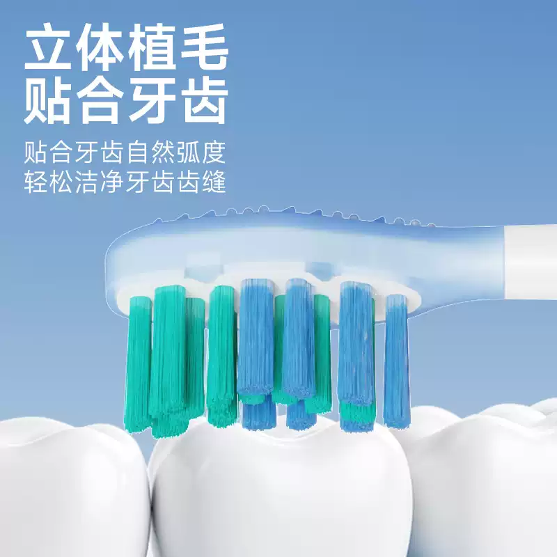 适配笑容加usmile电动牙刷头替换Y20/Y10/Y30/P10/P30/P20/4131高清大图