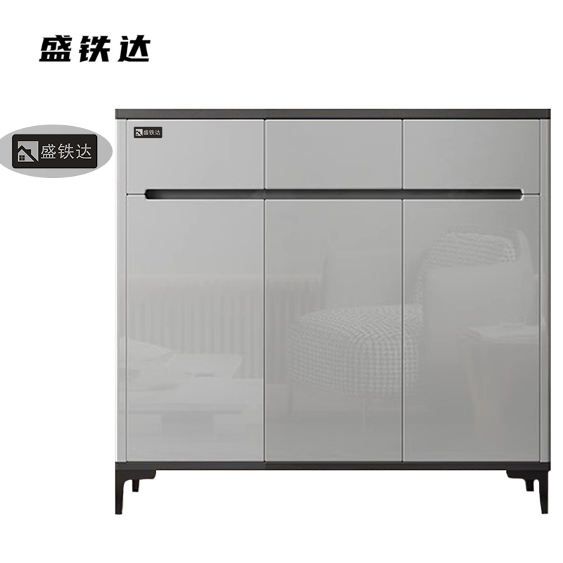 盛铁达 鞋柜玄关柜 100*32*100cm STD-JJ181 个高清大图