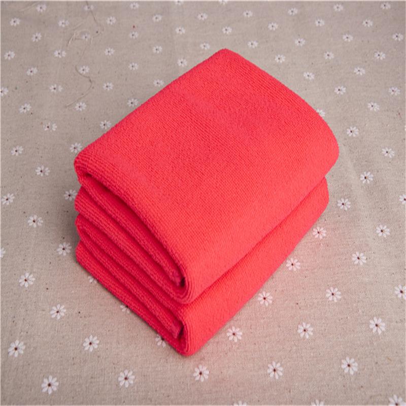 物业全棉抹布红色30cm70cm