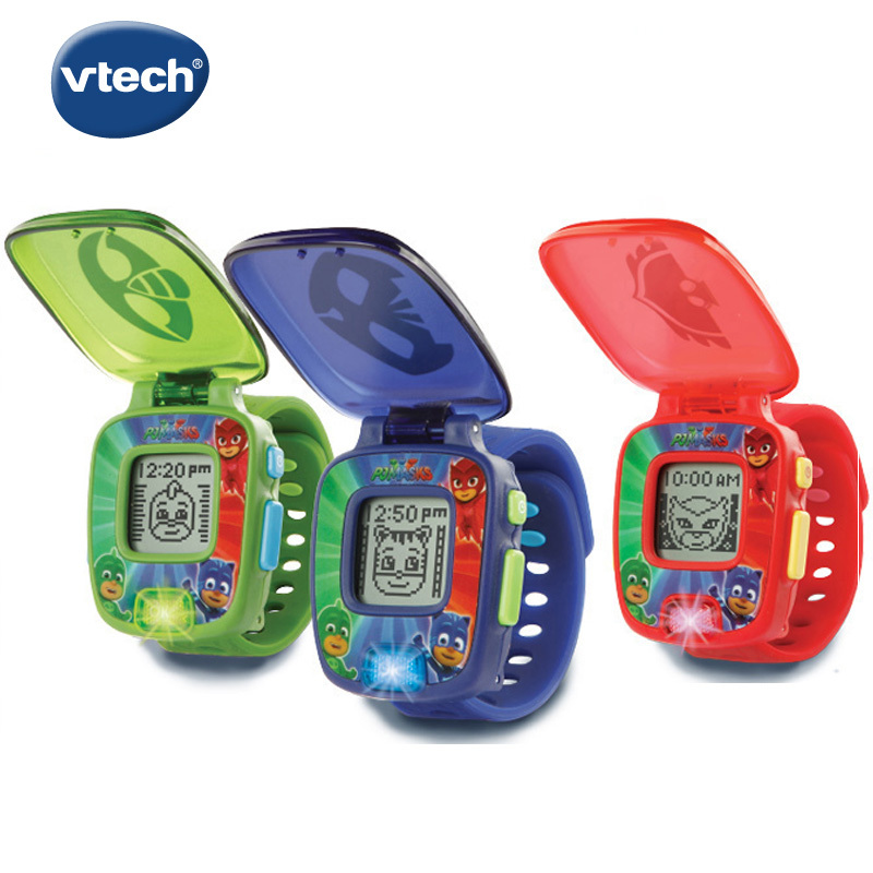 VTech伟易达睡衣小英雄手表 女孩多功能游戏电子表儿童玩具3-6岁 猫头鹰
