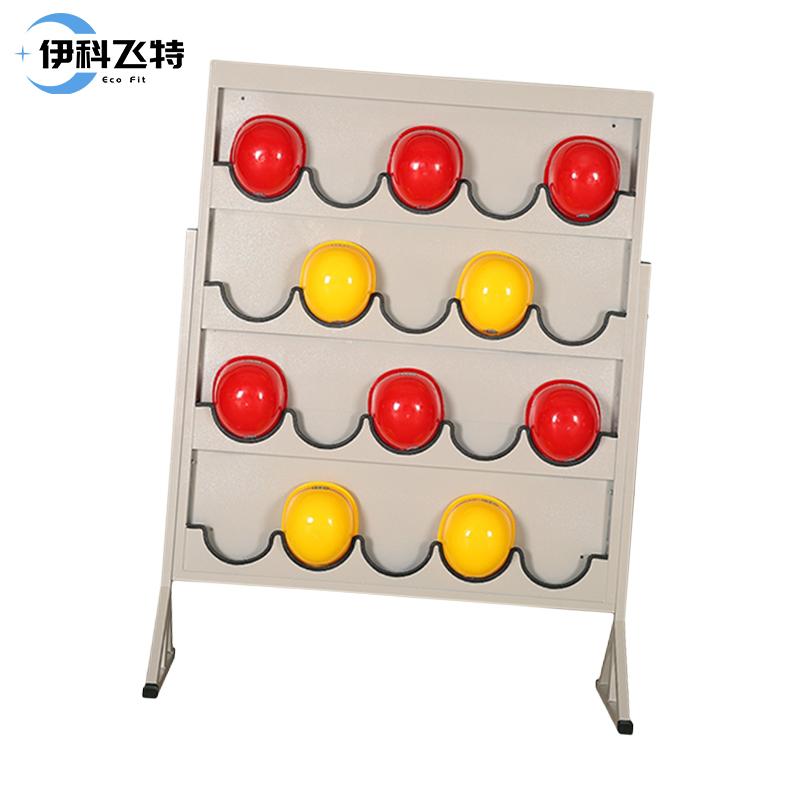 伊科飞特安全帽存放架20顶1290*550*1800mm个高清大图