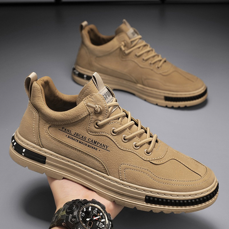 古达板鞋男士秋季冬季男鞋休闲运动百搭工作厨房潮鞋