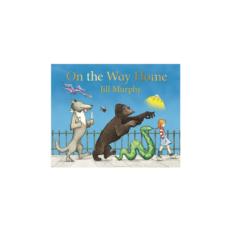 [正版]回家的路上 英文原版 On the Way Home 吉尔墨菲 幻想奇妙之旅 儿童启蒙认知趣味绘本 平装大开本