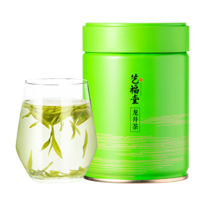 2021新茶上市艺福堂茶叶明前龙井茶口碑6+正宗散装50g钱塘绿茶春茶