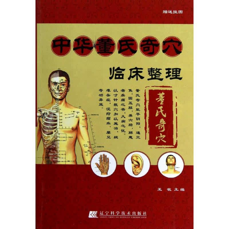 [正版]中华董氏奇穴临床整理(赠挂图) 王敏 编 著 中医生活 书店图书籍 辽宁科学技术出版社