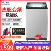 海尔（Haier）洗衣机 XQB90-BZ828 9公斤 直驱变频 家用全自动波轮洗衣机 大容量 一级能效 波轮洗衣机