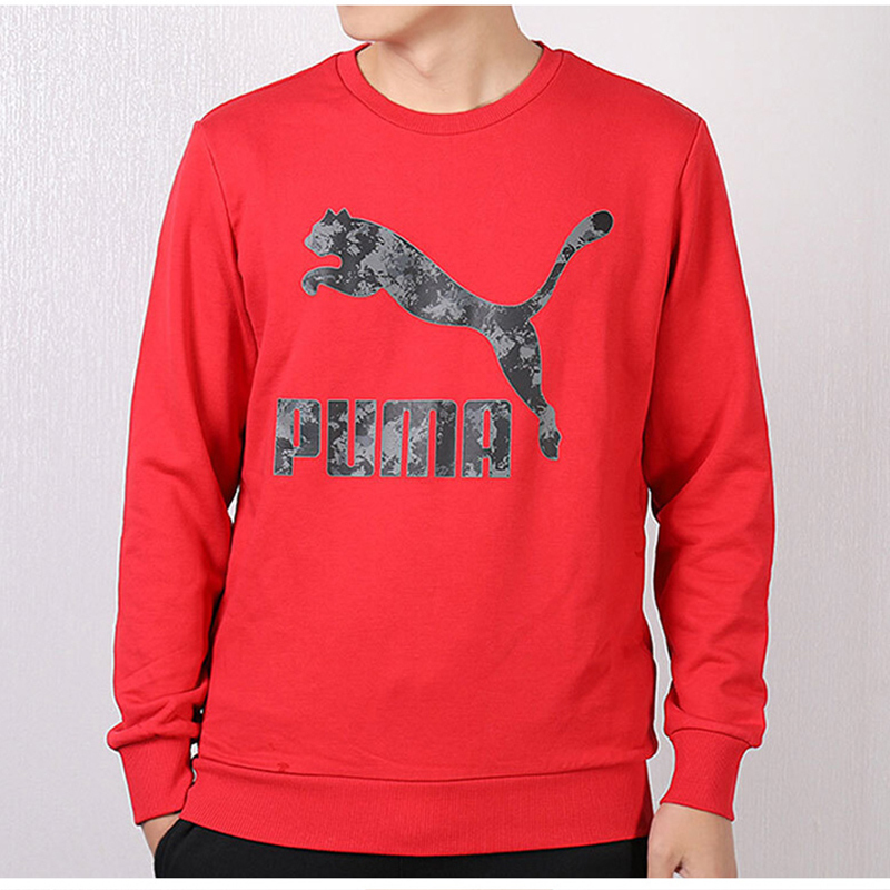 彪马(Puma)男士休闲圆领套头针织运动卫衣57756994