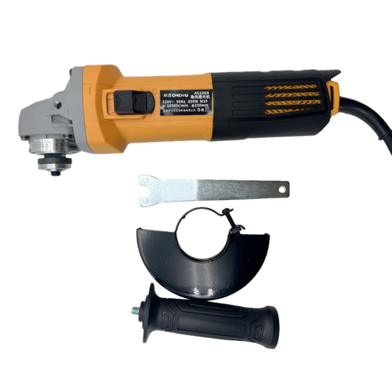 炽豆AS1004角向磨光机100型角磨机手持打磨机800W大功率手砂轮高清大图
